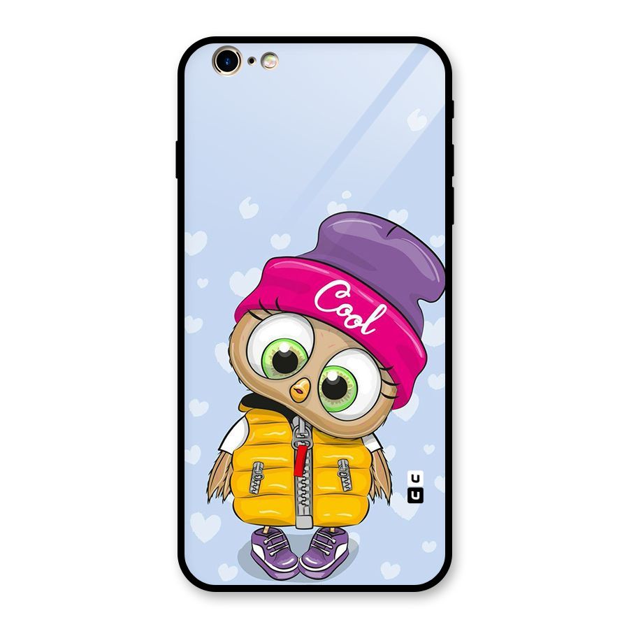 Cool Owl Glass Back Case for iPhone 6 Plus 6S Plus