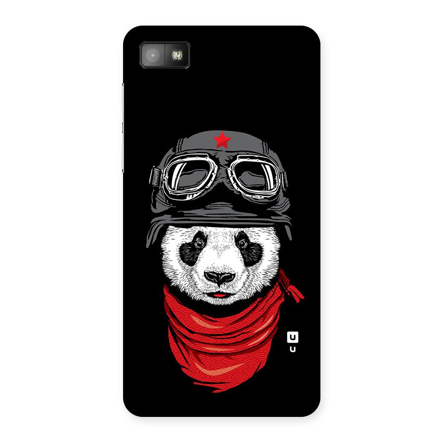 Cool Panda Soldier Art Back Case for Blackberry Z10
