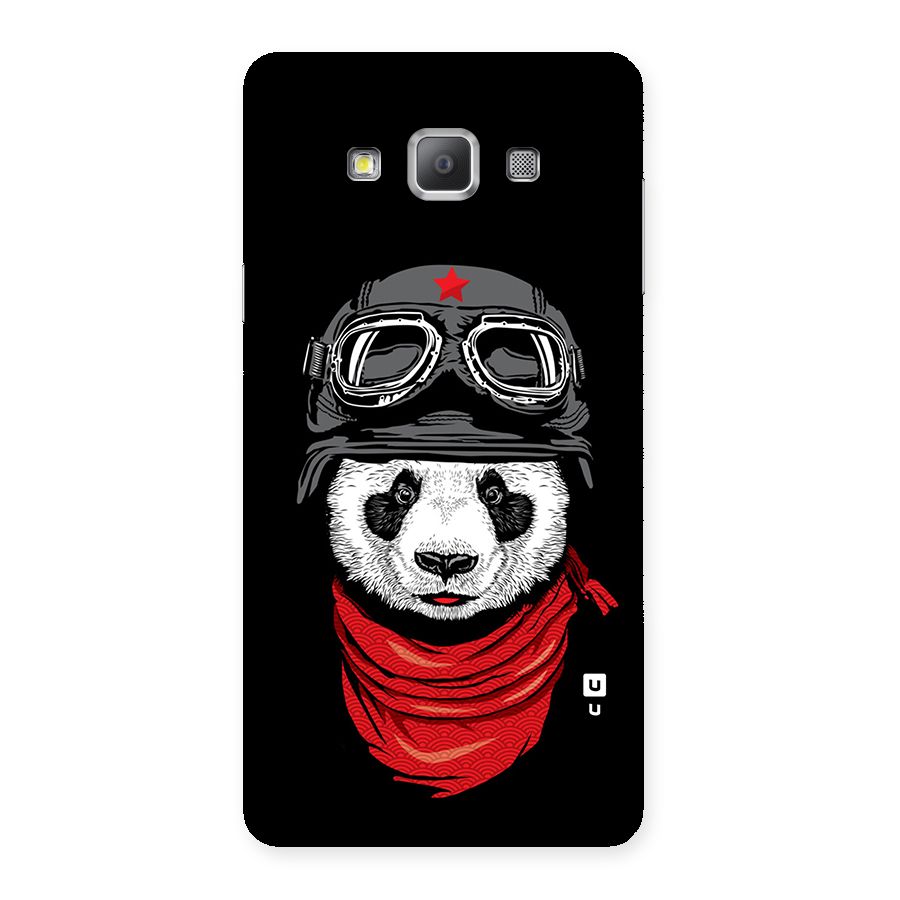 Cool Panda Soldier Art Back Case for Galaxy A7