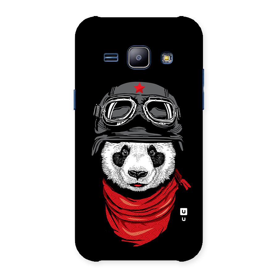 Cool Panda Soldier Art Back Case for Galaxy J1