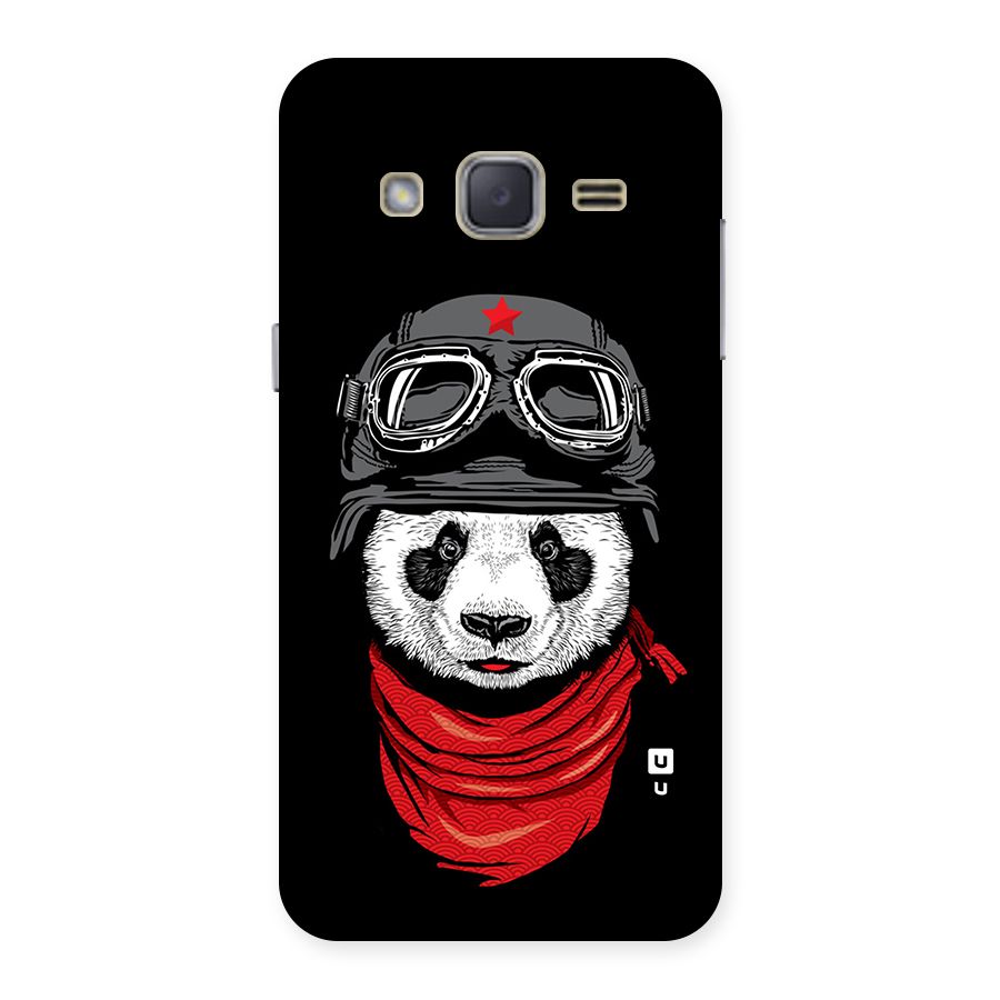 Cool Panda Soldier Art Back Case for Galaxy J2