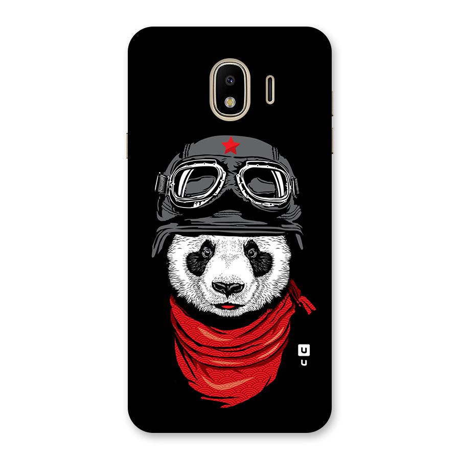 Cool Panda Soldier Art Back Case for Galaxy J4