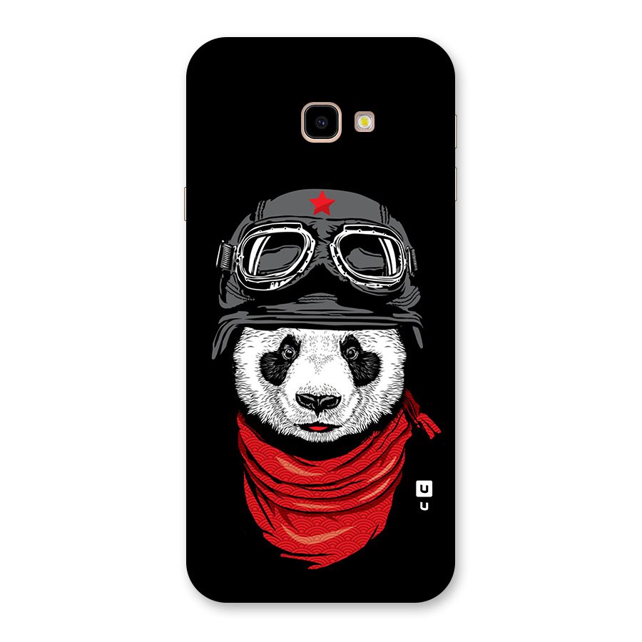 Cool Panda Soldier Art Back Case for Galaxy J4 Plus