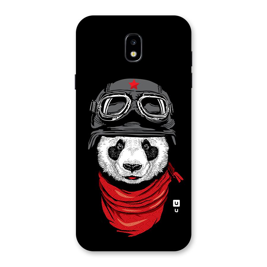 Cool Panda Soldier Art Back Case for Galaxy J7 Pro
