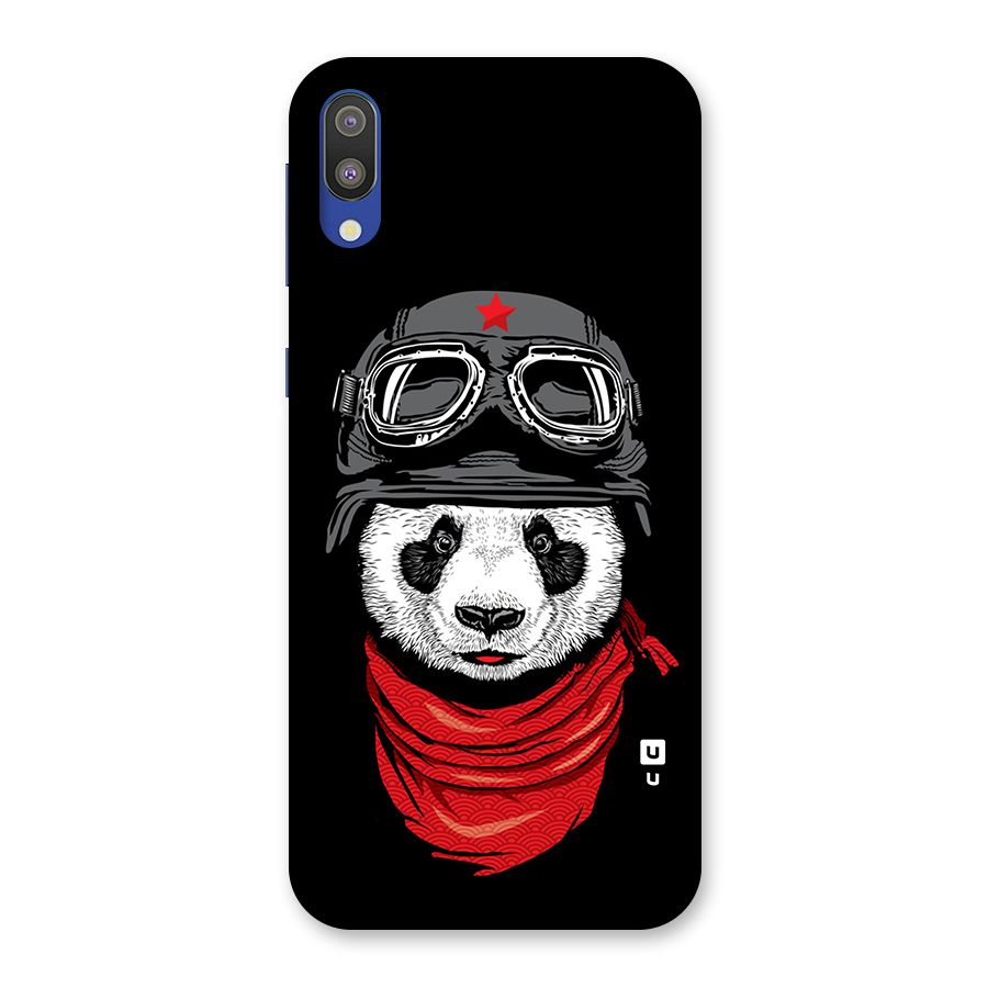 Cool Panda Soldier Art Back Case for Galaxy M10