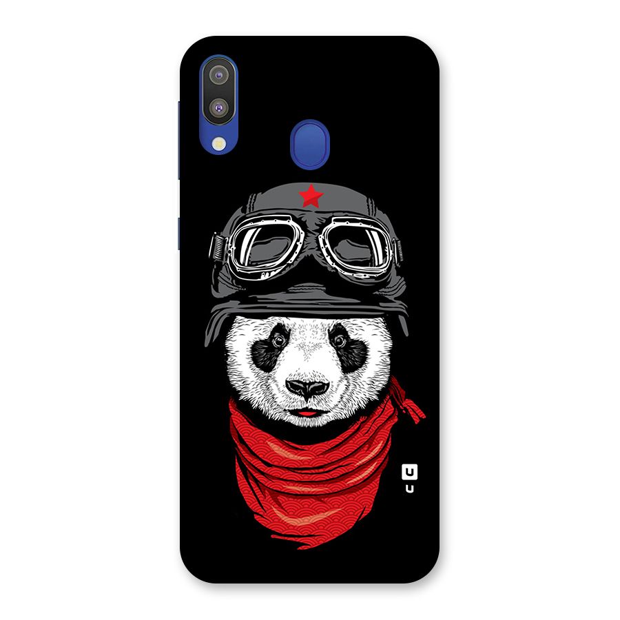 Cool Panda Soldier Art Back Case for Galaxy M20