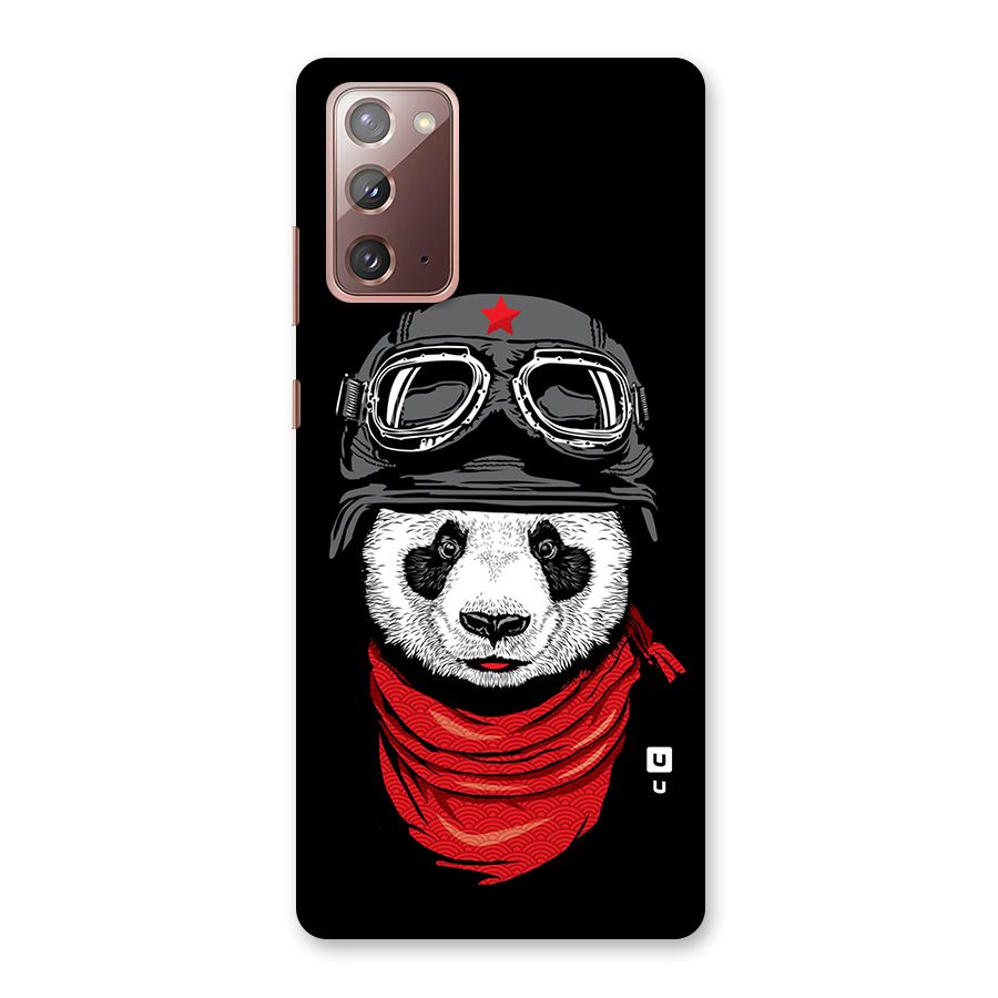 Cool Panda Soldier Art Back Case for Galaxy Note 20