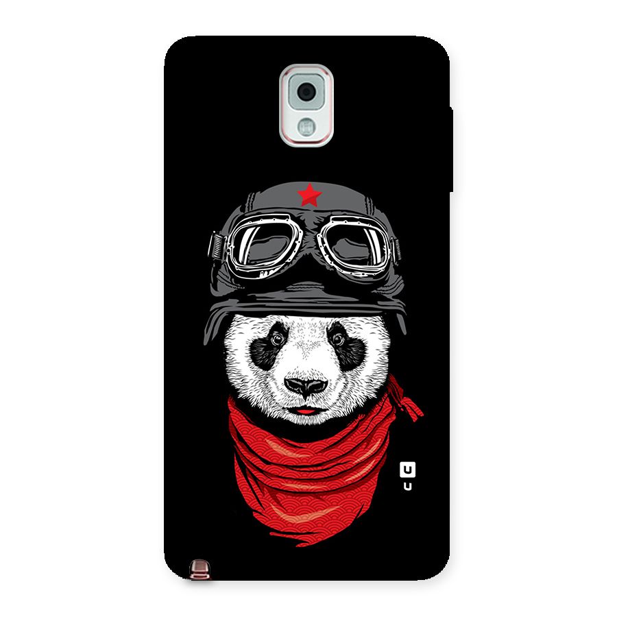 Cool Panda Soldier Art Back Case for Galaxy Note 3
