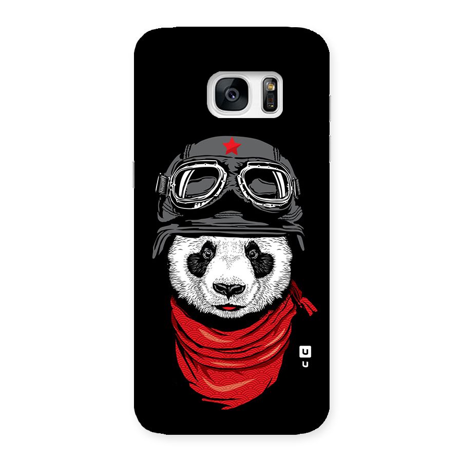Cool Panda Soldier Art Back Case for Galaxy S7 Edge