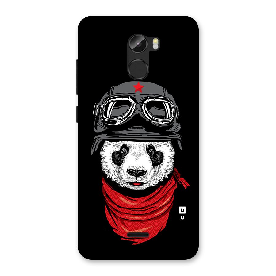 Cool Panda Soldier Art Back Case for Gionee X1