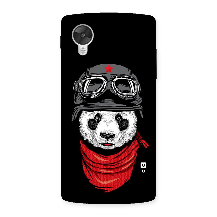 Cool Panda Soldier Art Back Case for Google Nexsus 5