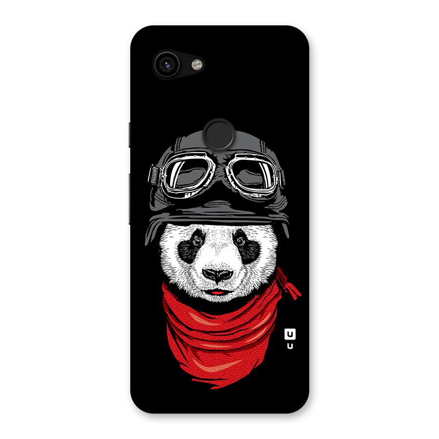 Cool Panda Soldier Art Back Case for Google Pixel 3a