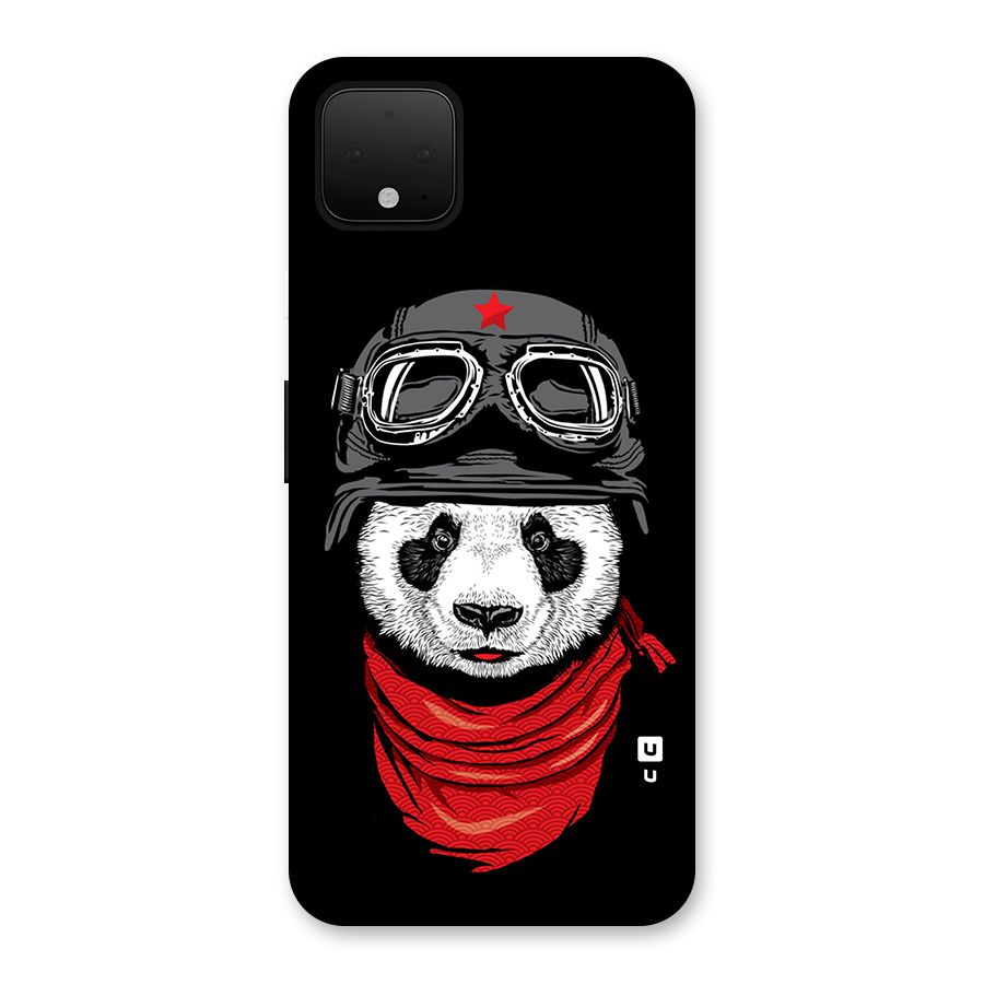 Cool Panda Soldier Art Back Case for Google Pixel 4 XL