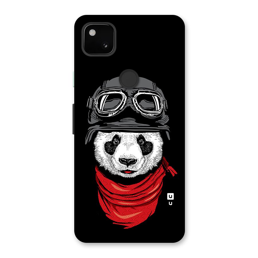 Cool Panda Soldier Art Back Case for Google Pixel 4a