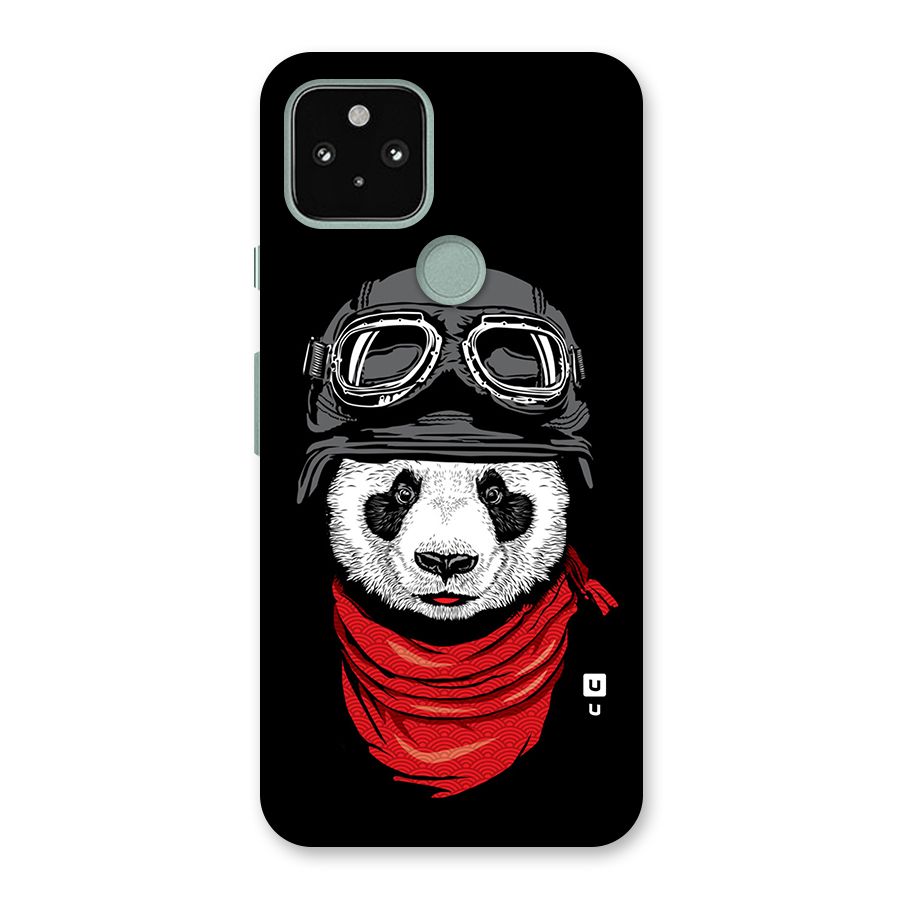 Cool Panda Soldier Art Back Case for Google Pixel 5