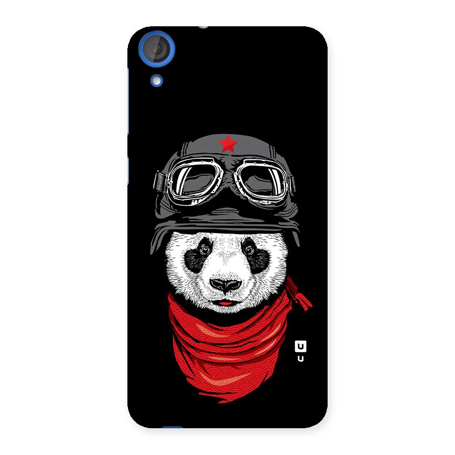 Cool Panda Soldier Art Back Case for HTC Desire 820