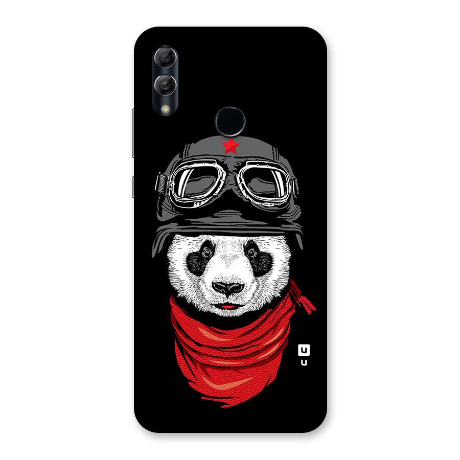 Cool Panda Soldier Art Back Case for Honor 10 Lite