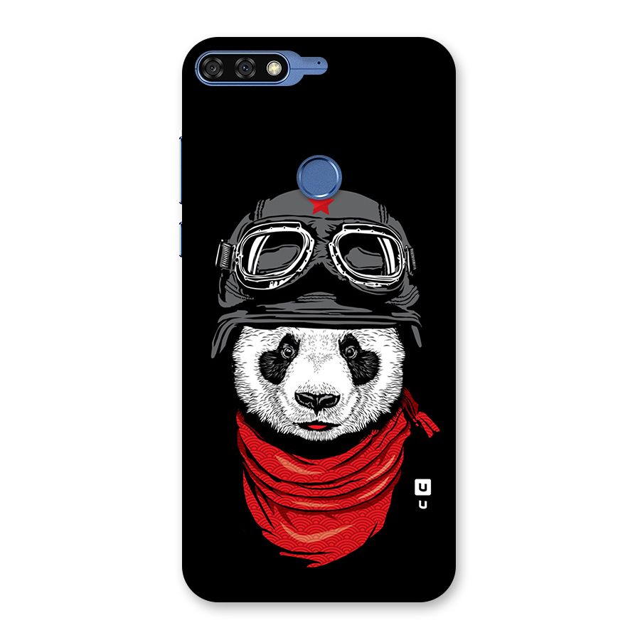 Cool Panda Soldier Art Back Case for Honor 7C