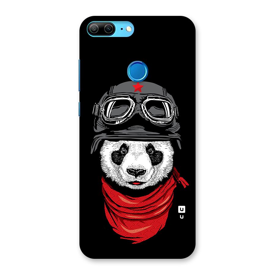 Cool Panda Soldier Art Back Case for Honor 9 Lite