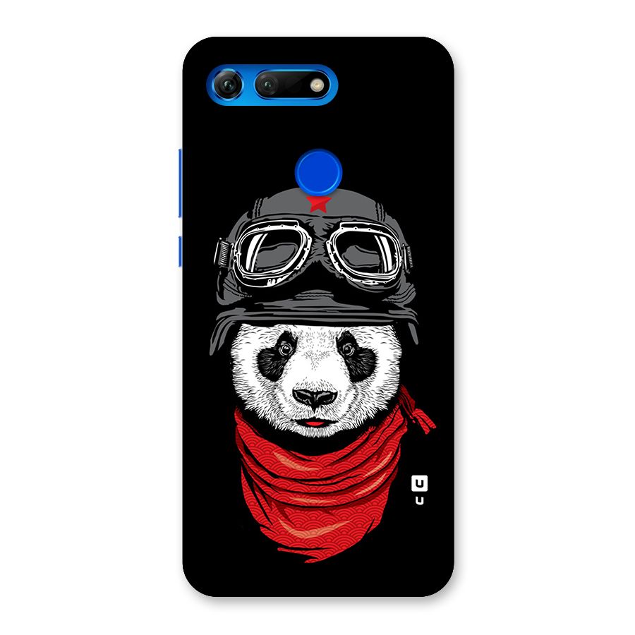 Cool Panda Soldier Art Back Case for Honor View 20