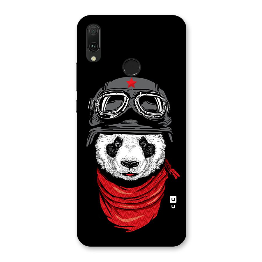 Cool Panda Soldier Art Back Case for Huawei Y9 (2019)