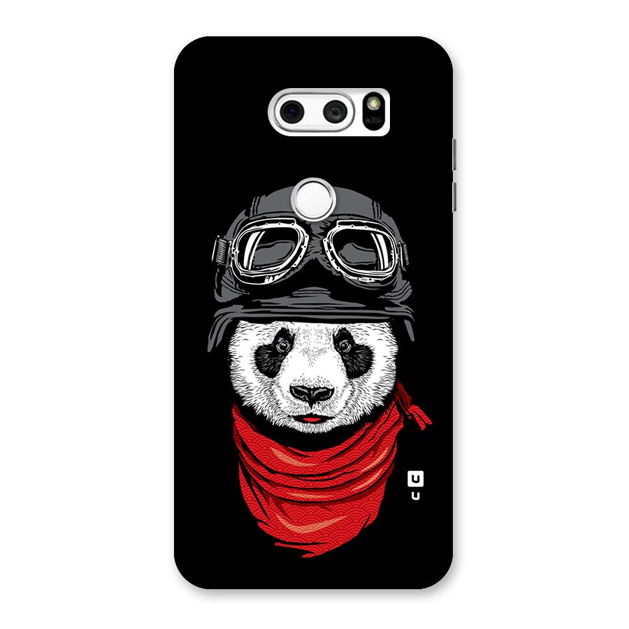 Cool Panda Soldier Art Back Case for LG V30