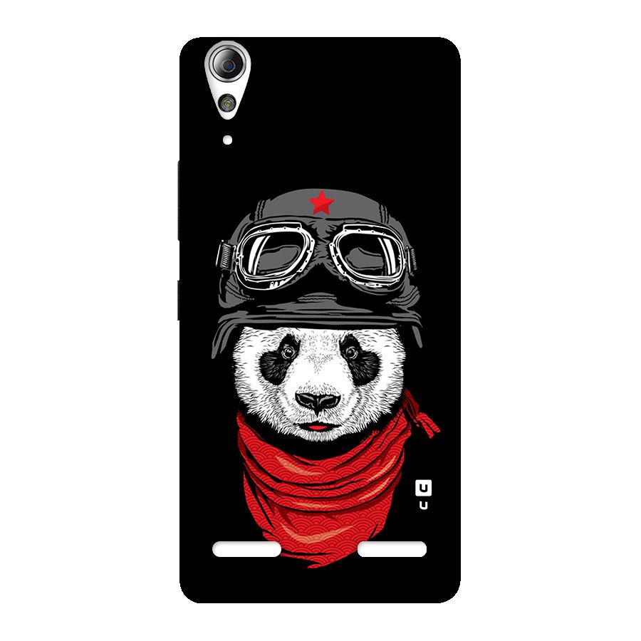Cool Panda Soldier Art Back Case for Lenovo A6000 Plus