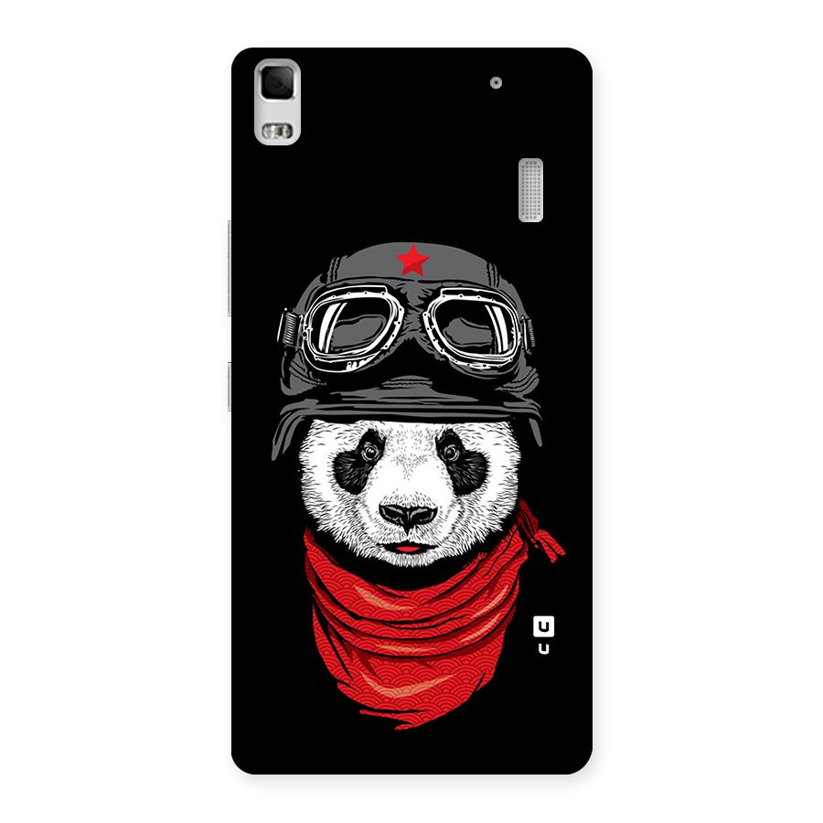 Cool Panda Soldier Art Back Case for Lenovo A7000