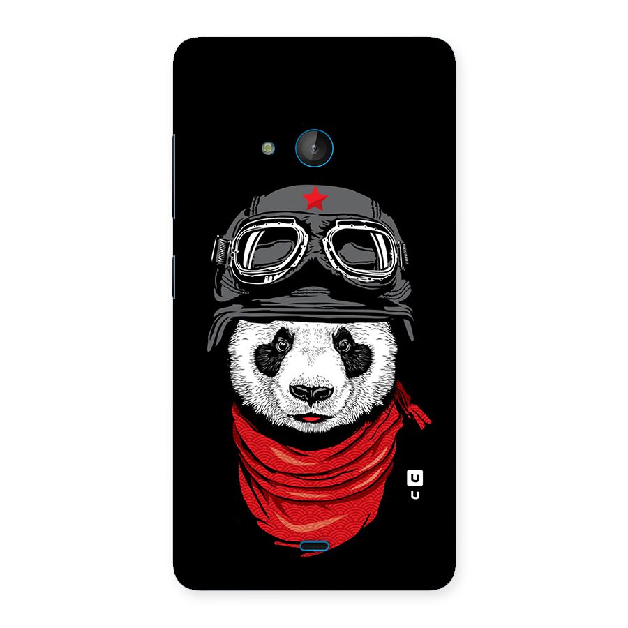 Cool Panda Soldier Art Back Case for Lumia 540