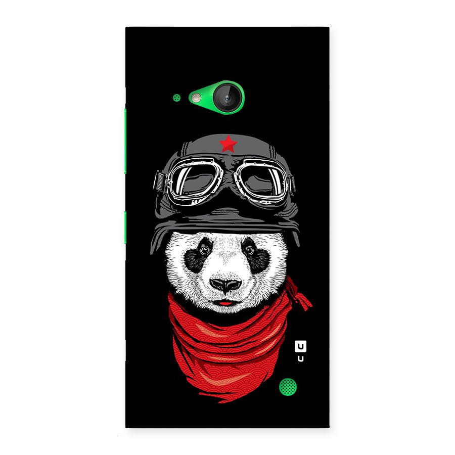 Cool Panda Soldier Art Back Case for Lumia 730