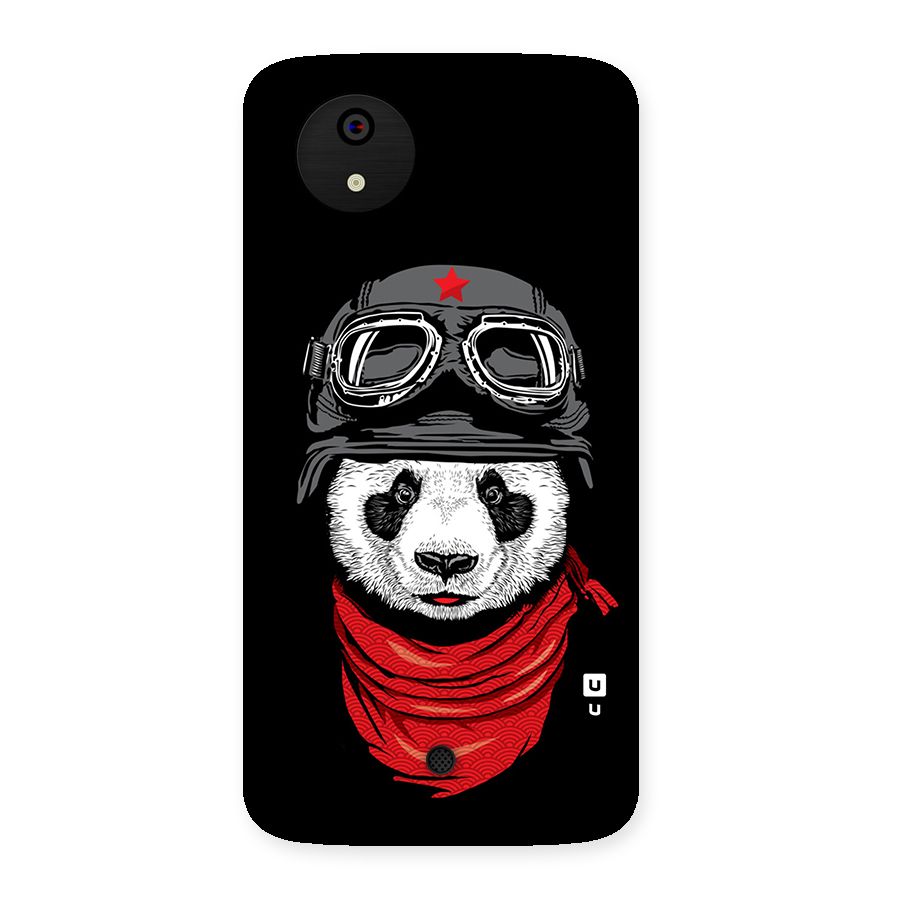 Cool Panda Soldier Art Back Case for Micromax Canvas A1