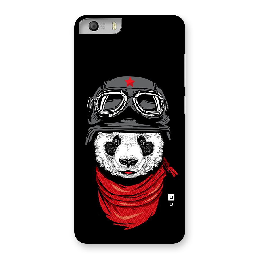Cool Panda Soldier Art Back Case for Micromax Canvas Knight 2