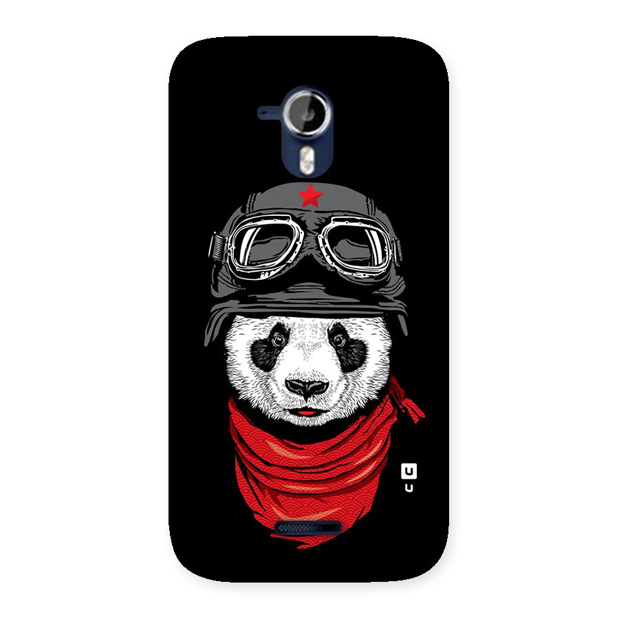 Cool Panda Soldier Art Back Case for Micromax Canvas Magnus A117