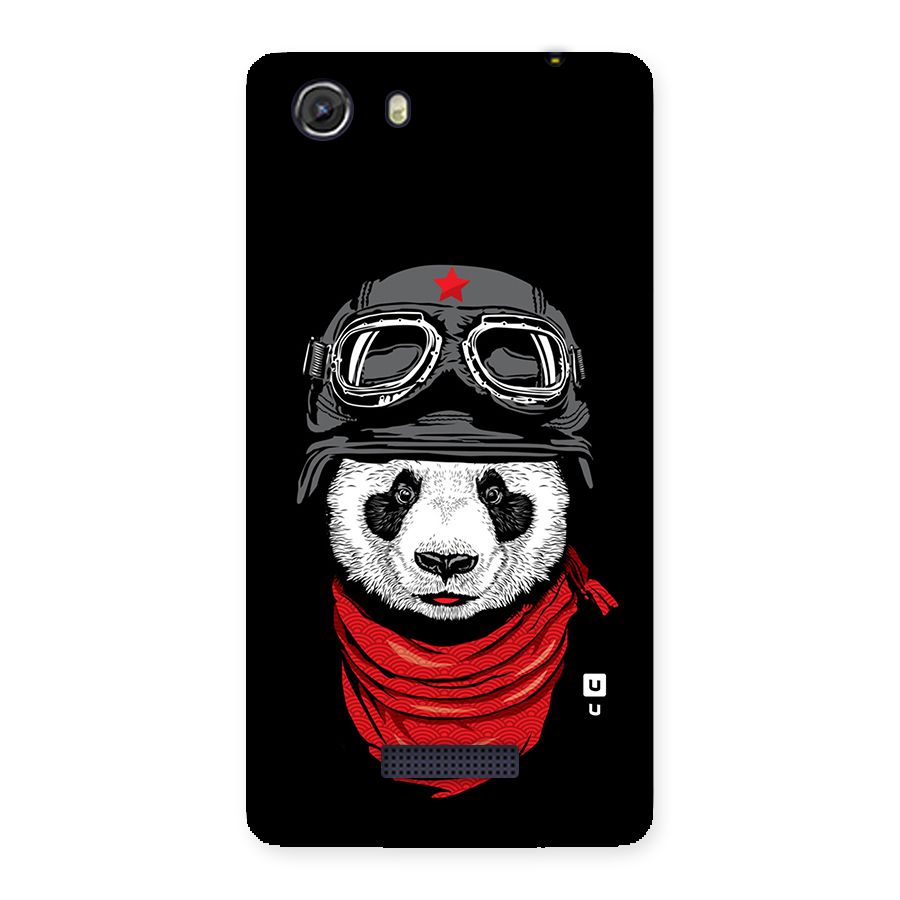 Cool Panda Soldier Art Back Case for Micromax Unite 3
