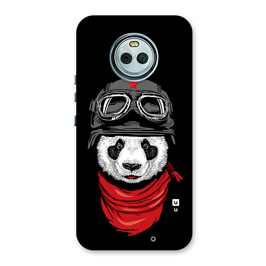 Cool Panda Soldier Art Back Case for Moto X4