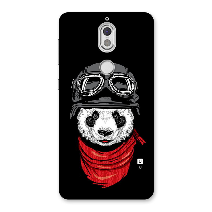 Cool Panda Soldier Art Back Case for Nokia 7