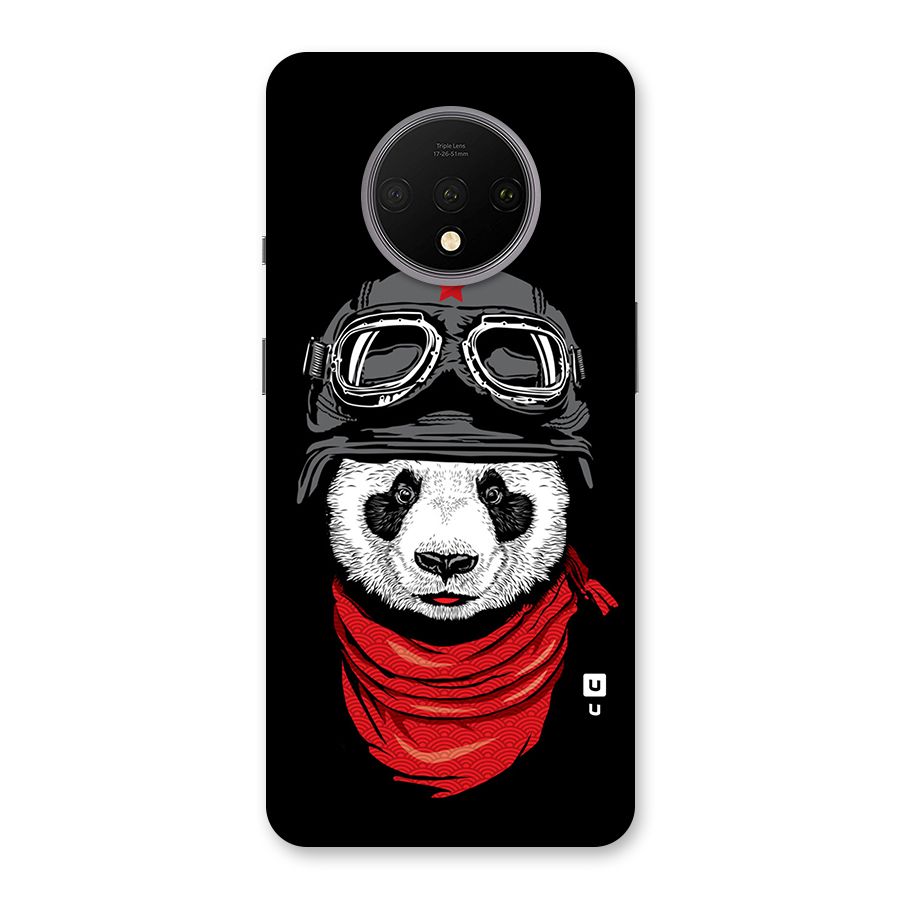 Cool Panda Soldier Art Back Case for OnePlus 7T