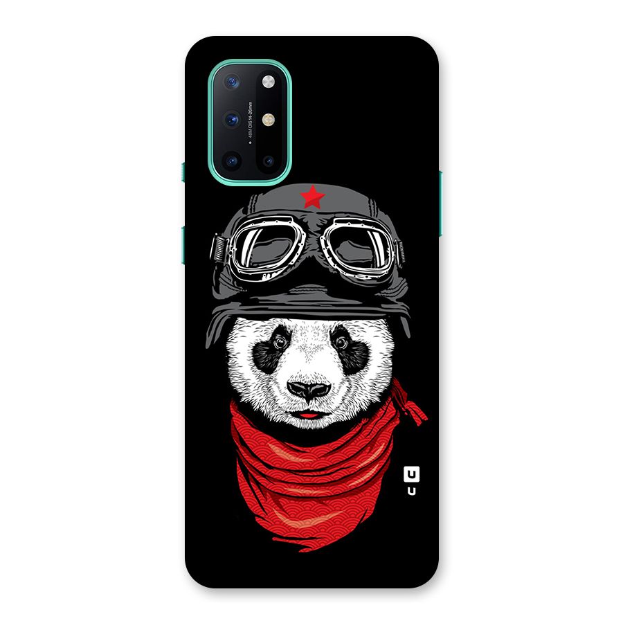 Cool Panda Soldier Art Back Case for OnePlus 8T