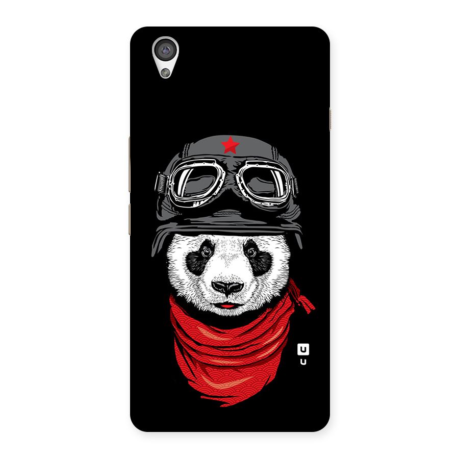 Cool Panda Soldier Art Back Case for OnePlus X