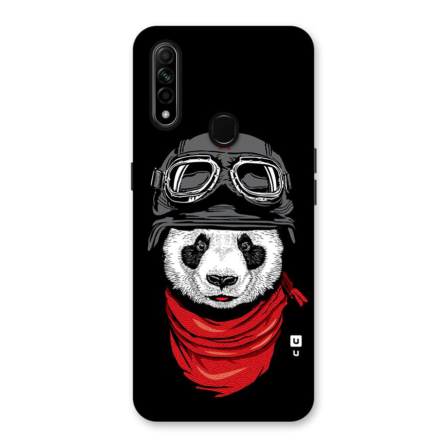 Cool Panda Soldier Art Back Case for Oppo A31