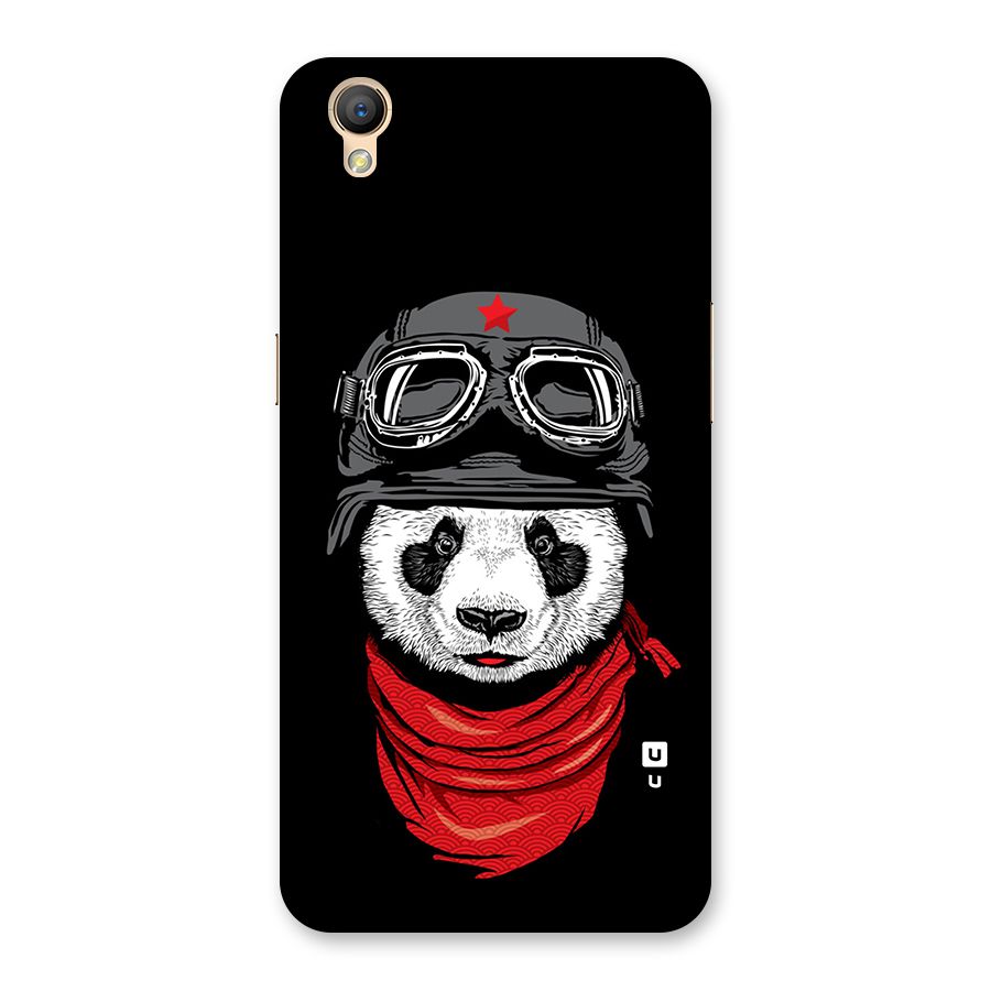 Cool Panda Soldier Art Back Case for Oppo A37