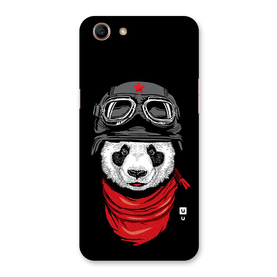 Cool Panda Soldier Art Back Case for Oppo A83 (2018)