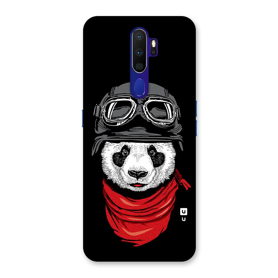 Cool Panda Soldier Art Back Case for Oppo A9 (2020)