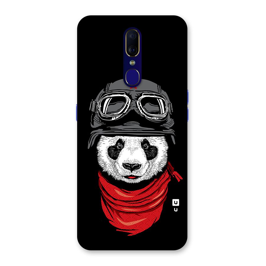 Cool Panda Soldier Art Back Case for Oppo F11