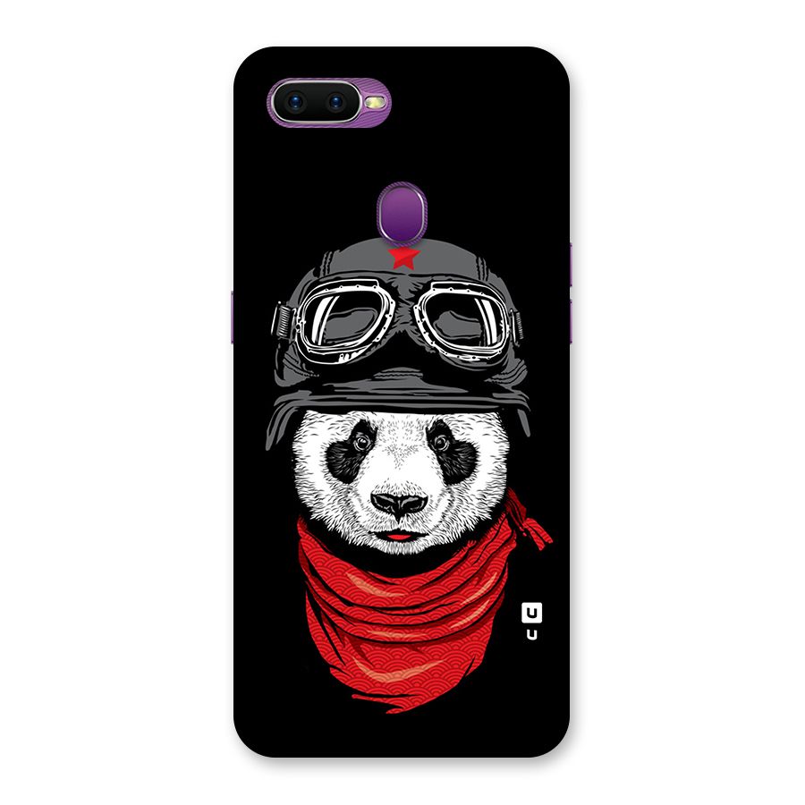 Cool Panda Soldier Art Back Case for Oppo F9