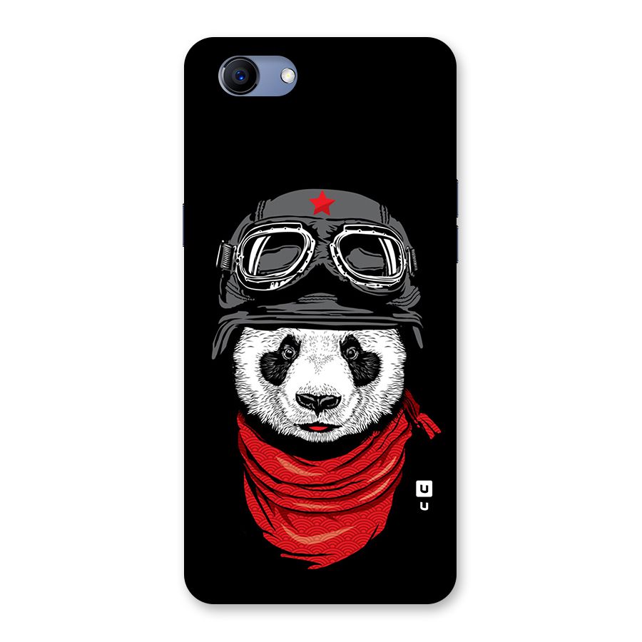 Cool Panda Soldier Art Back Case for Oppo Realme 1
