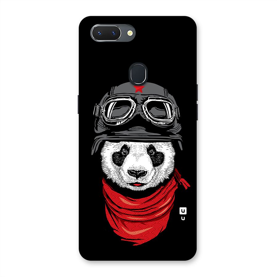 Cool Panda Soldier Art Back Case for Oppo Realme 2