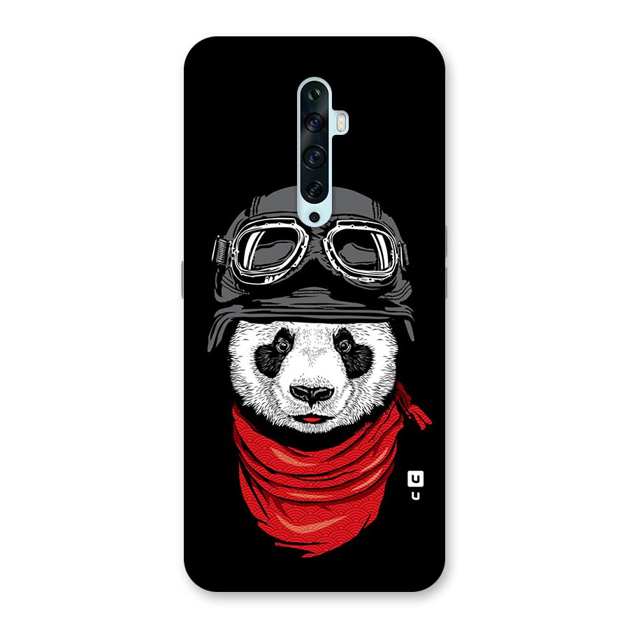 Cool Panda Soldier Art Back Case for Oppo Reno2 Z