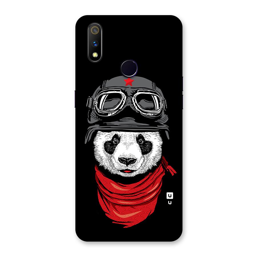 Cool Panda Soldier Art Back Case for Realme 3 Pro