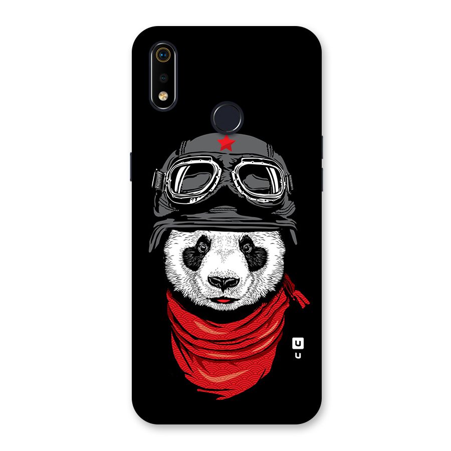 Cool Panda Soldier Art Back Case for Realme 3i
